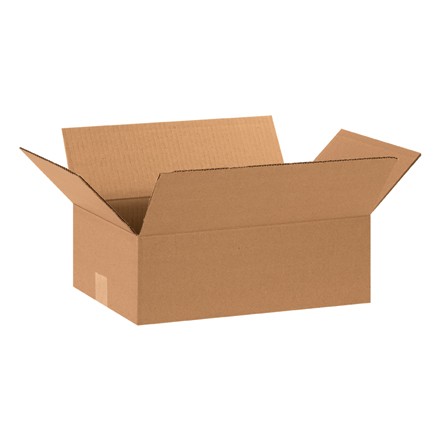 15" x 10" x 5" Flat Corrugated Boxes