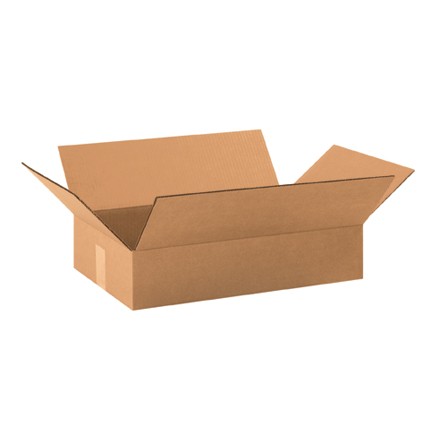 19" x 12" x 4" Flat Corrugated Boxes