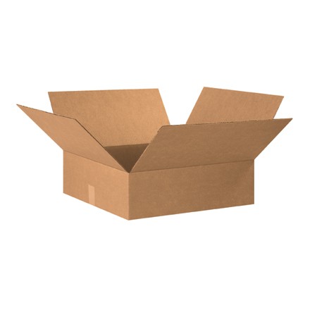 20" x 20" x 6" Flat Corrugated Boxes