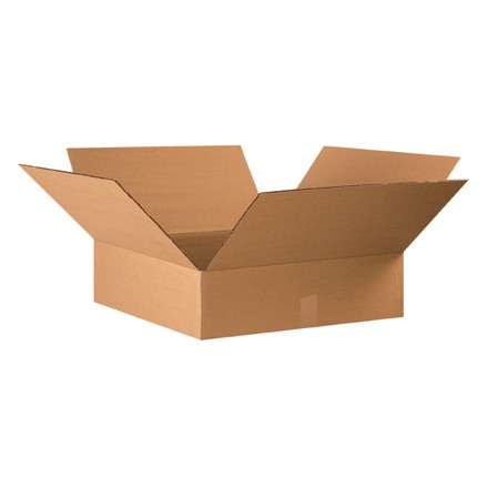 22" x 22" x 6" Flat Corrugated Boxes