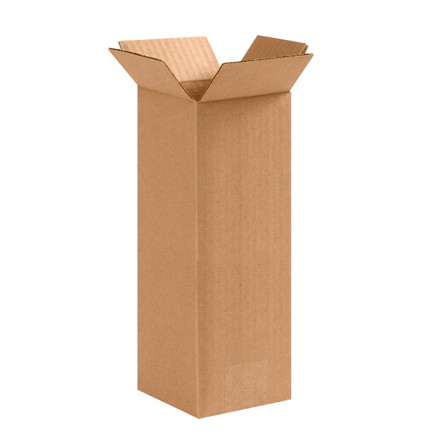 4" x 4" x 10" Tall Corrugated Boxes