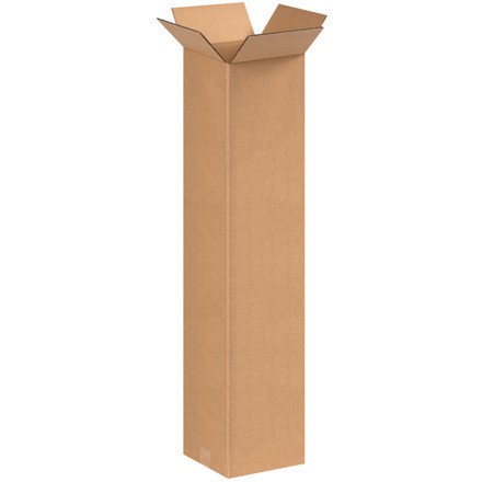 8" x 8" x 36" Tall Corrugated Boxes