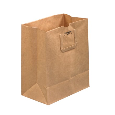 12" x 7" x 14" Flat Handle Grocery Bags
