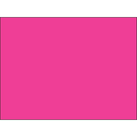 5" x 7" Fluorescent Pink Inventory Rectangle Labels