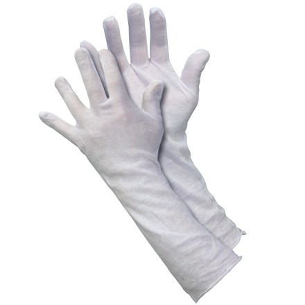 Cotton Inspection Gloves 14" 2.5 oz. - Large