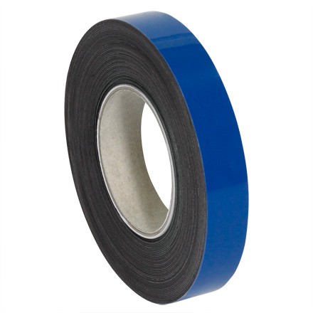 1" x 50' - Blue Warehouse Labels - Magentic Rolls