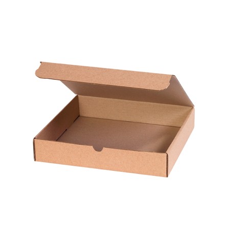 11 3/4" x 10 3/4" x 2 1/4" Kraft Literature Mailers