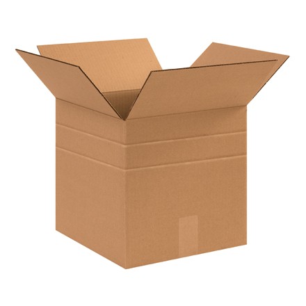 12" x 12" x 12" Multi-Depth Corrugated Boxes