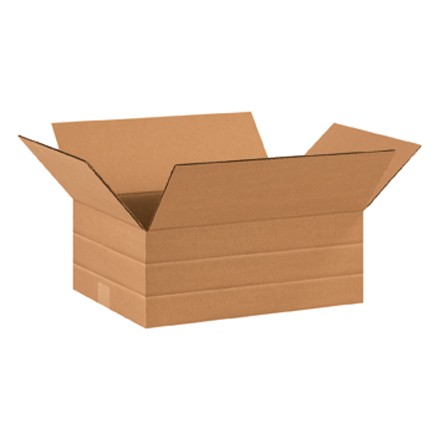16" x 12" x 6" Multi-Depth Corrugated Boxes