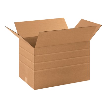 17 1/4" x 11 1/2" x 11" Multi-Depth Corrugated Boxes