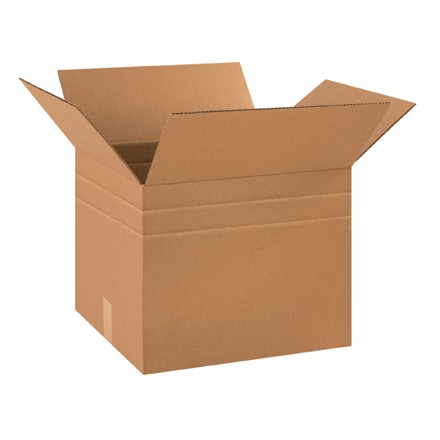 18" x 15" x 15" Multi-Depth Corrugated Boxes