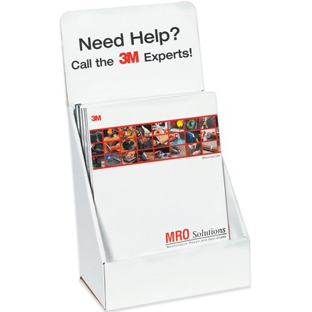 9 3/8" x 5 1/2" x 11 3/16" Literature Counter Display
