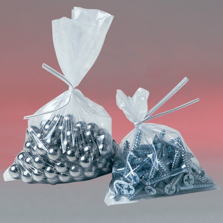8" x 18" - 6 Mil Flat Poly Bags