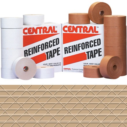 3" x 450' Kraft Central - 270 Reinforced Tape