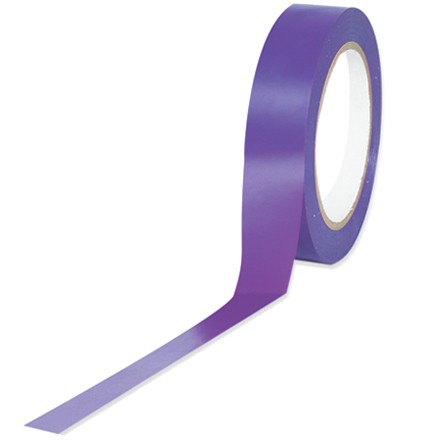1" x 36 yds. Purple Solid Vinyl Safety Tape