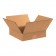 15" x 15" x 3" Flat Corrugated Boxes