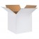 24" x 24" x 24" White Corrugated Boxes