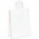 5 1/4" x 3 1/4" x 8 3/8" White Paper Shopping Bags