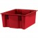 20 7/8" x 18 1/4" x 9 7/8" Red Stack & Nest Containers