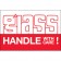 2" x 3" - "Glass - Handle With Care" Labels