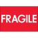 2" x 3" - "Fragile" (High Gloss) Labels