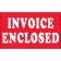 3" x 5" - "Invoice Enclosed" Labels