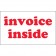 3" x 5" - "Invoice Inside" Labels
