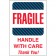 4" x 6" - "Fragile - Handle With Care" Labels
