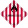 4" x 4" - "Flammable Solid - 4" Labels
