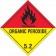 4" x 4" - "Organic Peroxide - 5.2" Labels