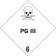 4" x 4" - "PG III - 6" Labels