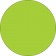 1" Fluorescent Green Inventory Circle Labels