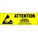 5/8" x 2" - "Attention - Observe Precautions" Labels