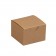 3" x 3" x 2" Kraft Gift Boxes