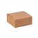 8" x 8" x 3 1/2" Kraft Gift Boxes
