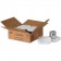 10 1/4" x 10 1/4" x 6 3/16" 4 - 1 Quart Foam Haz Mat Shipper Kit