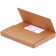 10 1/4" x 8 1/4" x 1 1/4" Kraft Easy-Fold Mailers