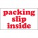 3" x 5" - "Packing Slip Inside" Labels